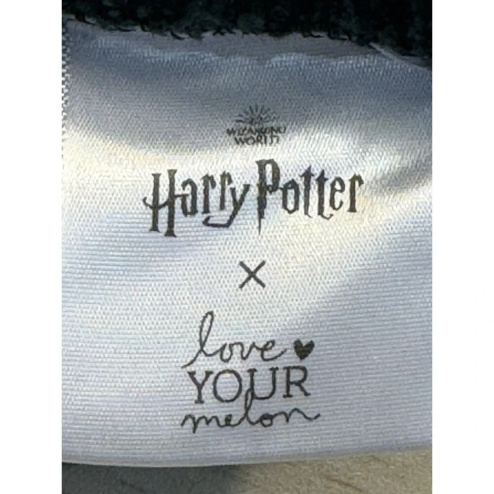 LYM X Harry Potter Green  Love Your Melon Gold Foil Patch Beanie Stocking Hat OS